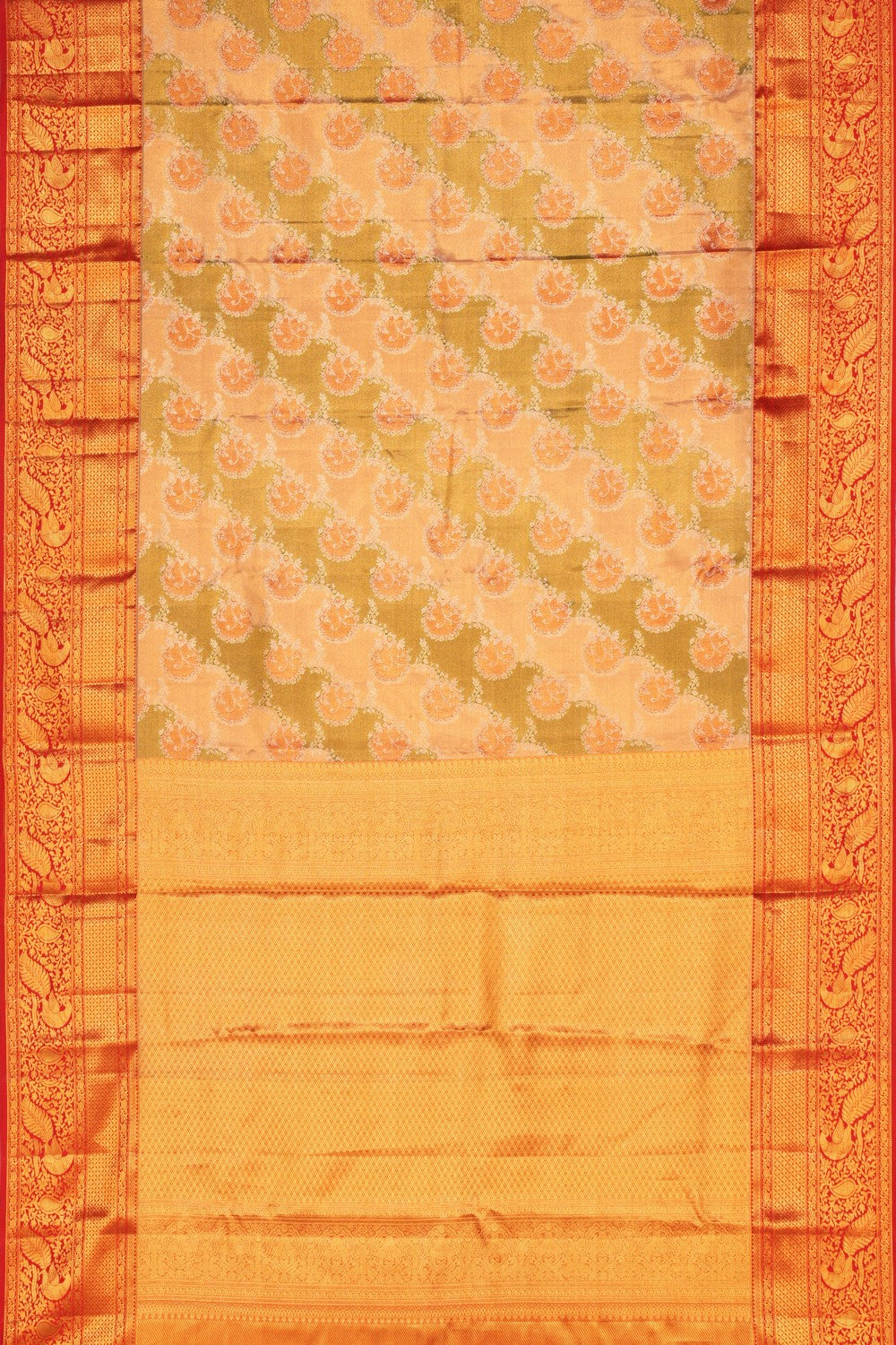 Image of Kanchipattu Tissue Brocade Saree